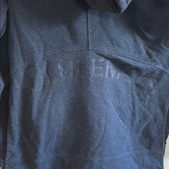 ✨SUMMER SALE✨ LuluLemon Navy Running Hoodie - Picture 3 of 6